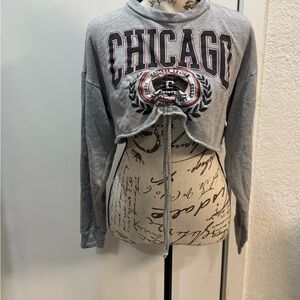Papaya Heather Gray Knit Top woman